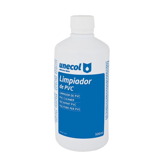 Limpiador pvc, botella plástico 500 ml Limpiador pvc, botella plástico 500 ml