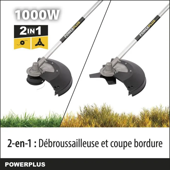 Powerplus Bordure & Debrusaille Eléctrico 1000 W POWXG30405 1