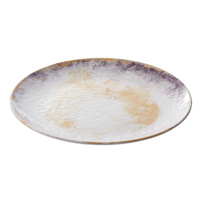 Leone Plato de Melamina Galassia 27 cm, Apto para Lavavajillas