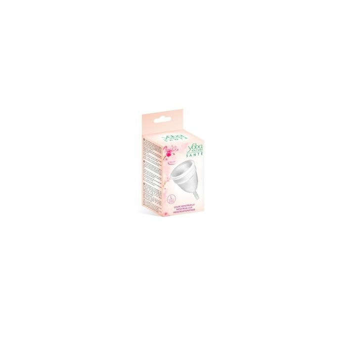 Copa Menstrual Yoba Nature Santé Blanco Silicona L 2