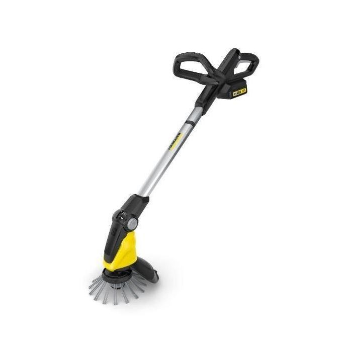 Eliminador de malezas a batería KARCHER WRE 18-55 (con batería extraíble de 18V / 2.5 Ah + cargador estándar) Eliminador de malezas a batería KARCHER WRE 18-55 (con batería extraíble de 18V / 2.5 Ah + cargador estándar)
