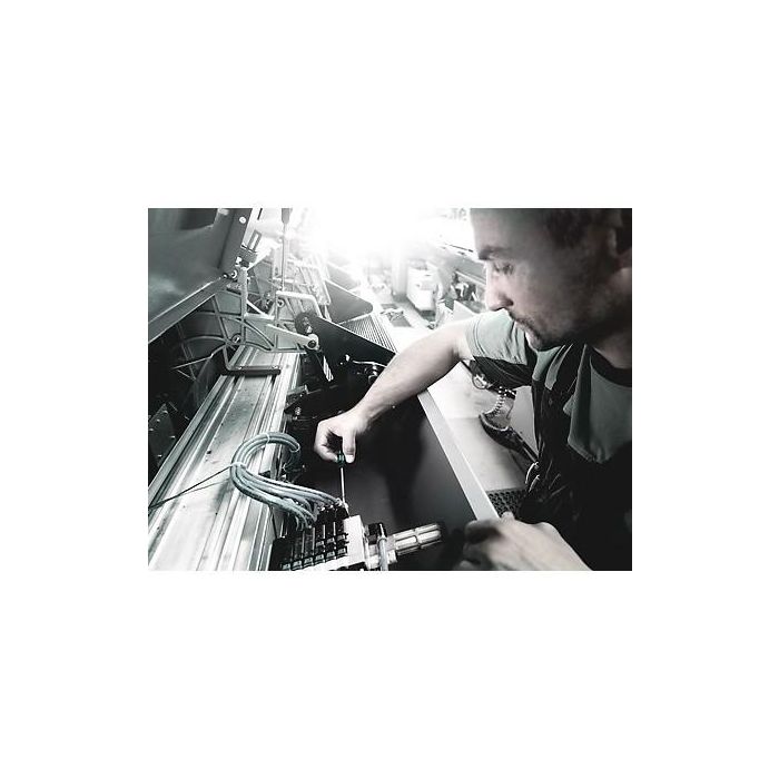 Wera Kraftform Micro Electronics Destornillador Eléctrico, Juego de 12 piezas, Puntas Planas, Phillips, Torx, Tri-Point 6