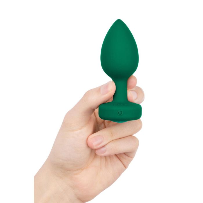 Plug Anal B-Vibe Vibrating Jewel Verde M/L 4