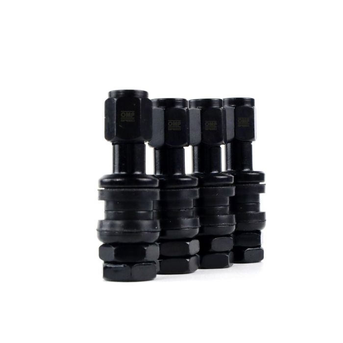 Válvula OMP Negro Aluminio 4 uds 3 Válvula OMP Negro Aluminio 4 uds 3