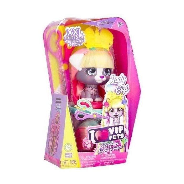 Muñeca IMC Toys VIP PETS Hair Academy - Lady Gigi
