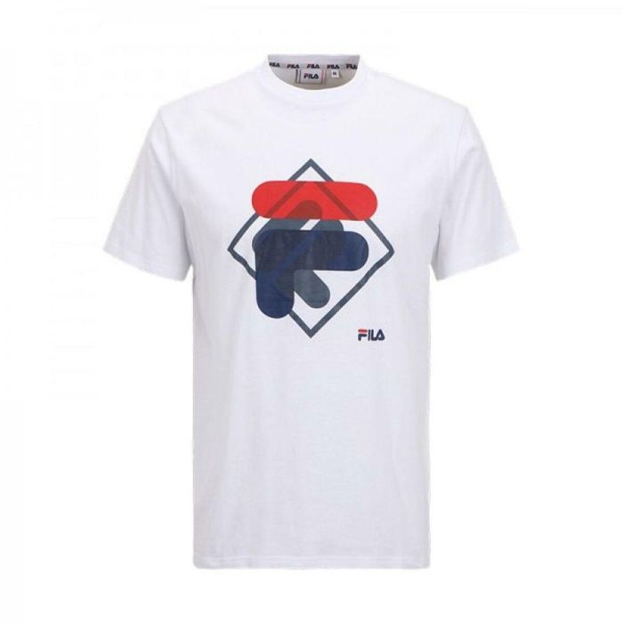 Camiseta Deportiva de Manga Corta Fila FAM0447 10001 Blanco 0 Camiseta Deportiva de Manga Corta Fila FAM0447 10001 Blanco 0