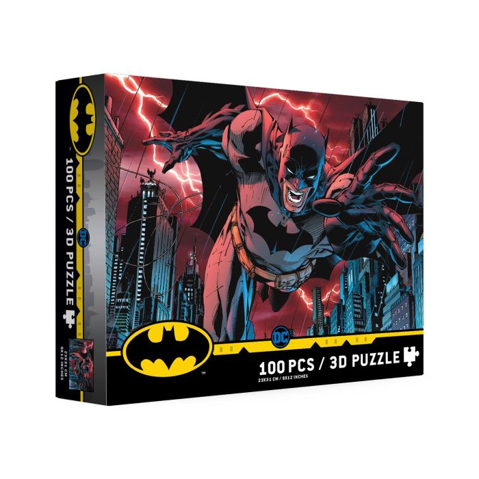 Sd toys Puzle 100 Piezas Efecto 3D Batman Ciudad Gotham