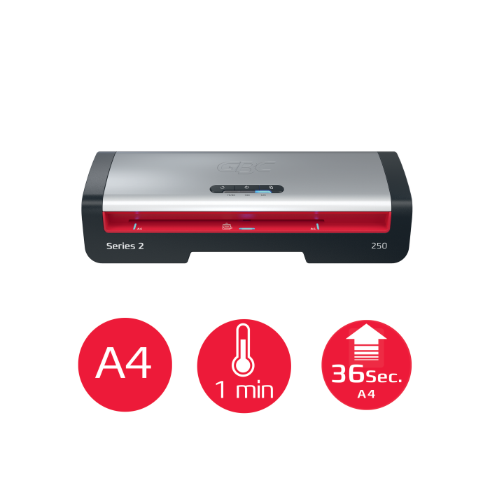 Plastificadora Modelo 250 Din A4 Color Plata Gbc 4410070Eu 1 Plastificadora Modelo 250 Din A4 Color Plata Gbc 4410070Eu 1