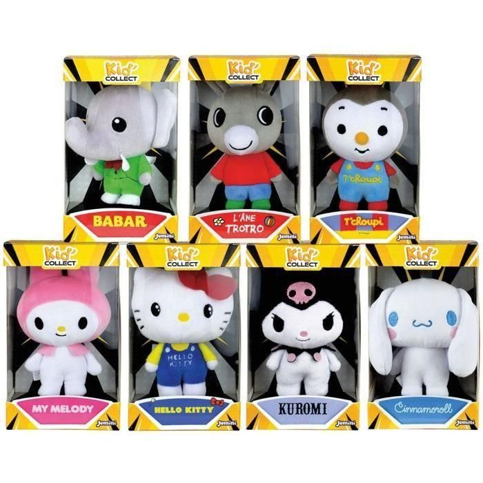 Peluche coleccionable Kuromi - JEMINI - Hello Kitty - Kid'collect +/- 13 cm 4 Peluche coleccionable Kuromi - JEMINI - Hello Kitty - Kid'collect +/- 13 cm 4