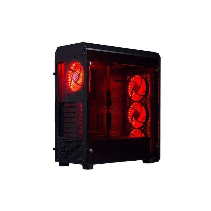 CAJA SEMITORRE HIDITEC NG-RX - ACERO LAMINADO 8MM+PANELES CRISTAL TEMPLADO 4MM - VENTILADORES CON LEDS - ADMITE GRAFICAS HASTA 350MM - ATX 1 CAJA SEMITORRE HIDITEC NG-RX - ACERO LAMINADO 8MM+PANELES CRISTAL TEMPLADO 4MM - VENTILADORES CON LEDS - ADMITE GRAFICAS HASTA 350MM - ATX 1