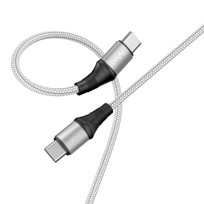 AVANT CONNECT Cable USB-C Trenzado 1m 100W 5A PD Carga Rápida FORCE EDITION