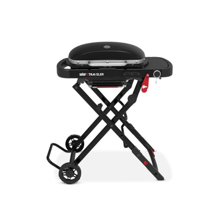 Weber WEB1705338719792 Barbacoa de Gas Traveler Compact Negra Carro Plegable 2.2 kW 3 Weber WEB1705338719792 Barbacoa de Gas Traveler Compact Negra Carro Plegable 2.2 kW 3