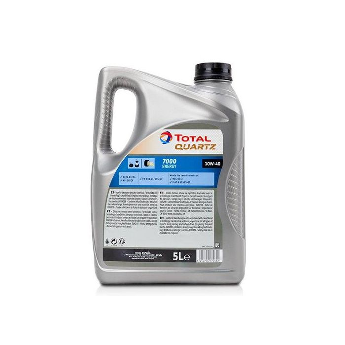 Total ACTO7ENE10W405L Aceite Motor 7000 Energy 10W40 5 Litros A3-B4 Cs3 1 Total ACTO7ENE10W405L Aceite Motor 7000 Energy 10W40 5 Litros A3-B4 Cs3 1