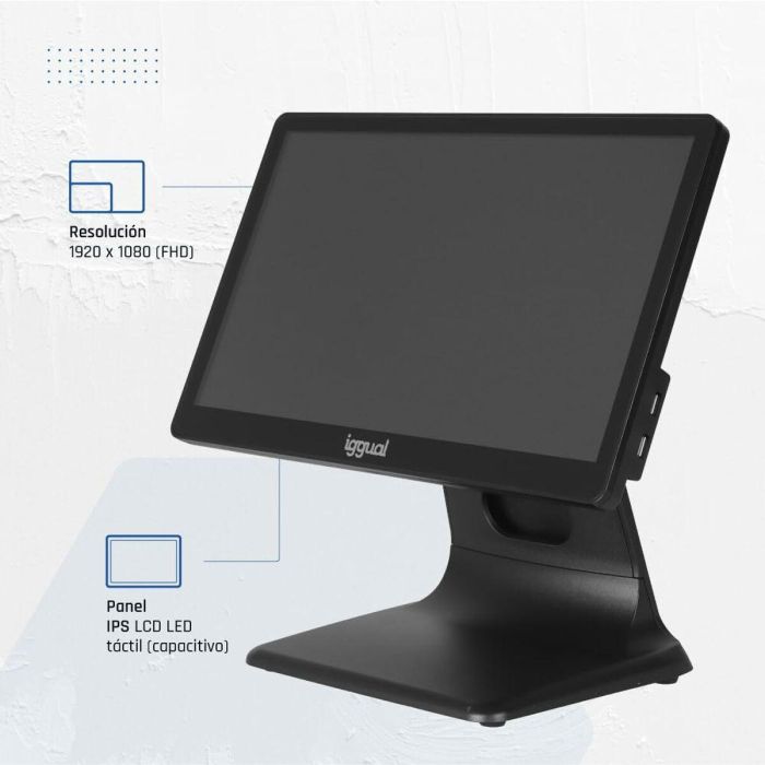 All in One iggual IGG320204 15,6" Quad Core Intel Celeron J4125 4 GB RAM 128 GB SSD 10