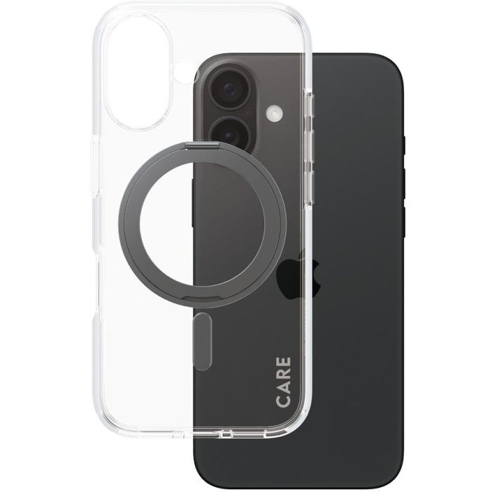 PanzerGlass CARE Case Feature Black Kickstand MagSafe iPhone 16