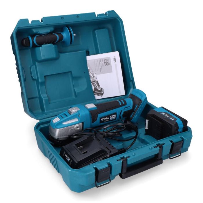 Kit maletin amoladora 20 v con 1 bateria 4.0ah y cargador 08772. 28,9 x 27 cm. pro series battery 4 Kit maletin amoladora 20 v con 1 bateria 4.0ah y cargador 08772. 28,9 x 27 cm. pro series battery 4