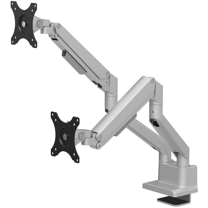 Neomounts DS70-250SL2 Soporte de Mesa para 2 Monitores hasta 32" (81cm) y 9KG - Plata 4