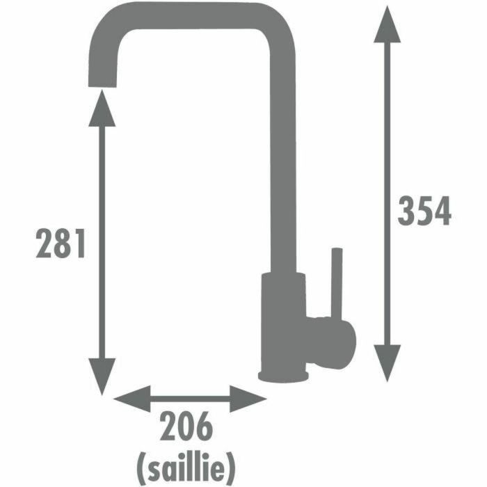 Edouard Rousseau AAAQX09927 Mezclador de lavabo SOTO Cromo 2 Edouard Rousseau AAAQX09927 Mezclador de lavabo SOTO Cromo 2