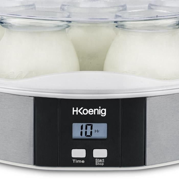 Hkoenig AUC3701335302216 Yogurtera con 7 botes 3