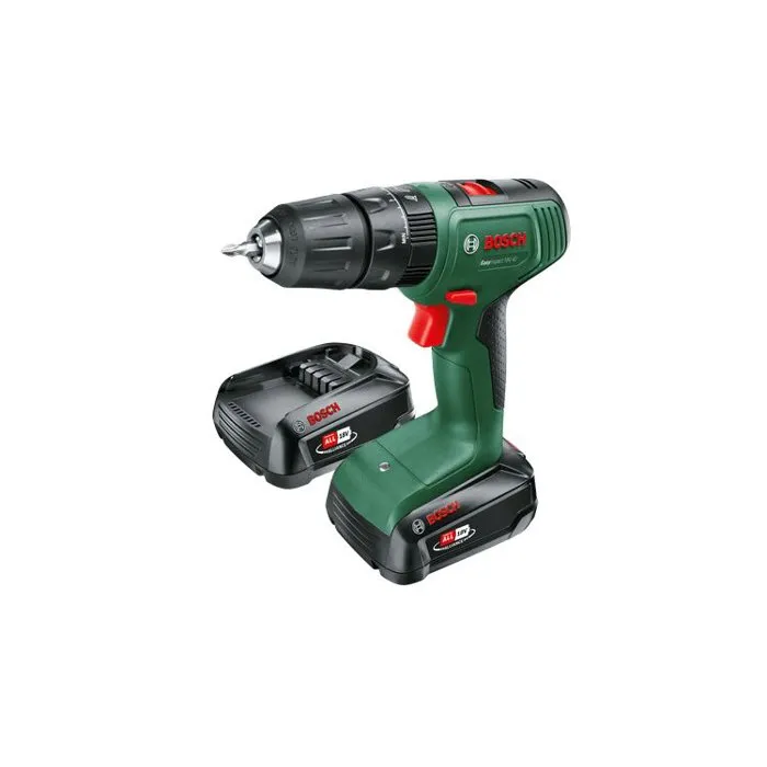 Bosch EasyImpact 18V-40 Taladro Atornillador Inalámbrico (2x 1,5 Ah) + Cargador AL18V-20 en Estuche de Transporte 1