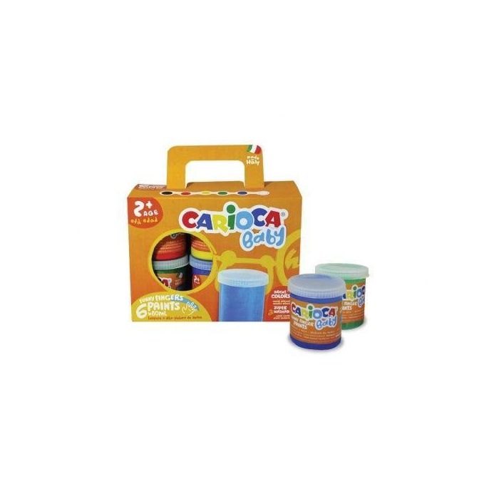 Carioca Témpera Lavable 100 gr - 80 mL, Caja de 6 Colores Carioca Témpera Lavable 100 gr - 80 mL, Caja de 6 Colores