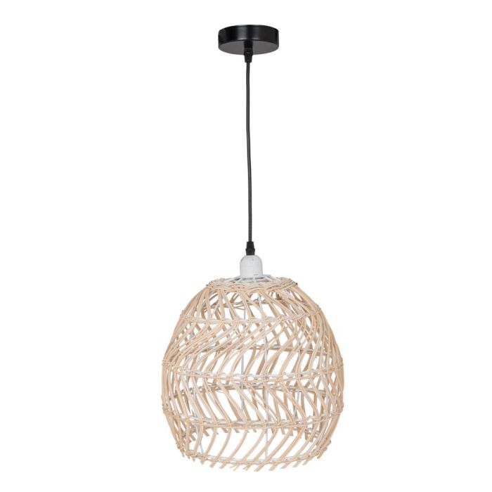 Lámpara Colgante Ratán Jacqueline E27 Diseño Natural Cable Regulable para Hogar y Espacios Comerciales SKD-26-9_15