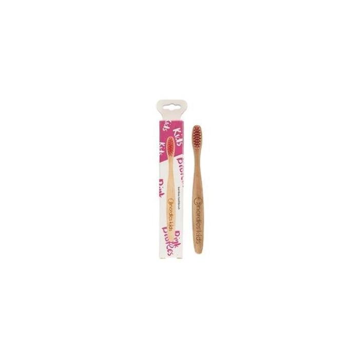 Cepillo Dental Bambu Niños - Rosa
