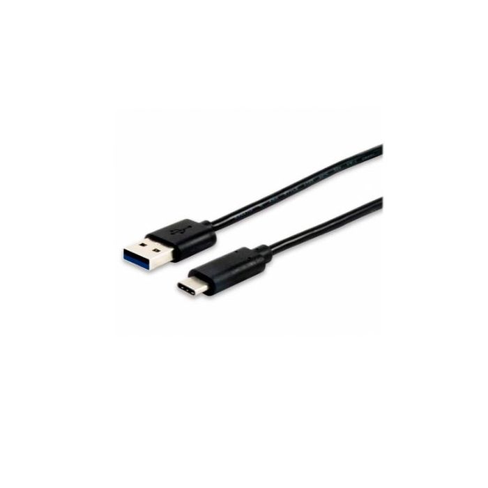 Equip Cable USB 3.1 Tipo C Macho a USB-A Macho 1 Metro Negro 12834107