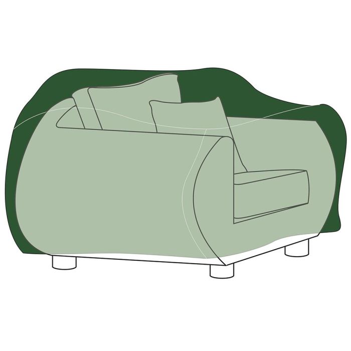 Altadex Funda protectora de sofá 130x90x70cm, poliéster 240g/m², impermeable y transpirable, verde 0 Altadex Funda protectora de sofá 130x90x70cm, poliéster 240g/m², impermeable y transpirable, verde 0