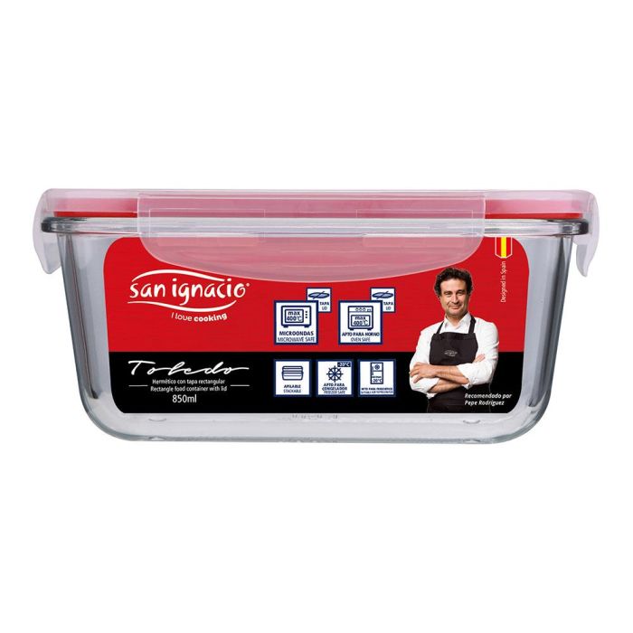 Hermetico 850 ml cristal toledo sg-4601 san ignacio 4 Hermetico 850 ml cristal toledo sg-4601 san ignacio 4