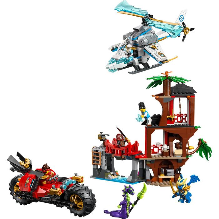 Lego Ninjago Batalla Vehículos Ninja En Casa Árbol 71857 1