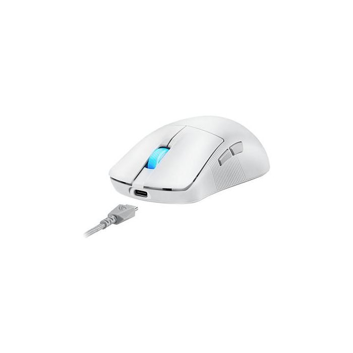 Asus ROG Harpe Ace Mini Ratón Juego Inalámbrico Óptico 42000 DPI Blanco 90MP03Z0-BMUA10