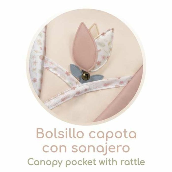 Decuevas Coche de Muñeca 3x1 Plegable Tulipe con Bolso, para Muñecas de hasta 48 cm. Medidas: 41x62x70 cm. Edad 3+ 7 Decuevas Coche de Muñeca 3x1 Plegable Tulipe con Bolso, para Muñecas de hasta 48 cm. Medidas: 41x62x70 cm. Edad 3+ 7