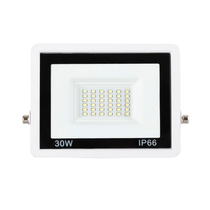 Foco Proyector LED 30W 2400Lm 6000K (Blanco Frío) IP66 Regulable Exterior, Jardín e Industrial con Difusor Anti-Deslumbramiento LM-6004-W-CW 3 Foco Proyector LED 30W 2400Lm 6000K (Blanco Frío) IP66 Regulable Exterior, Jardín e Industrial con Difusor Anti-Deslumbramiento LM-6004-W-CW 3