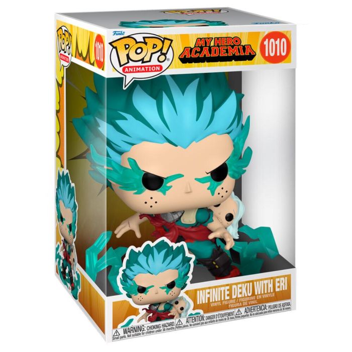 Funko Pop My Hero Academia Infinite Deku y Eri - Figura de Vinilo de 20cm 1 Funko Pop My Hero Academia Infinite Deku y Eri - Figura de Vinilo de 20cm 1