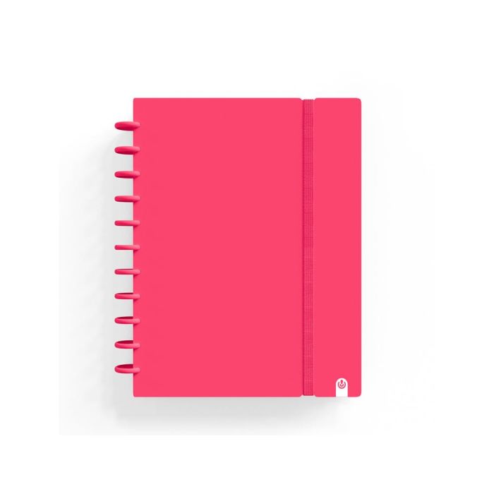 Cuaderno Carchivo Ingeniox Foam A5 80H Cuadricula Rojo