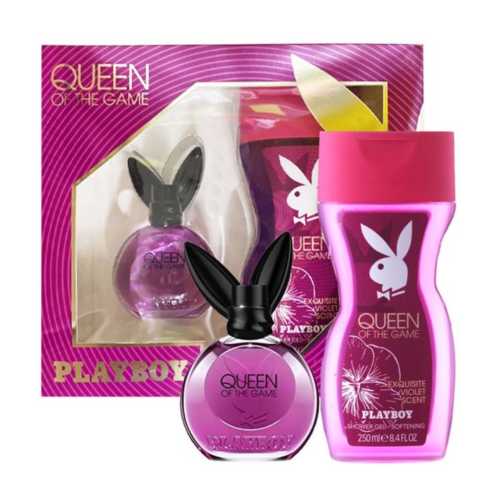 Playboy Queen of the game eau de toilette 40 ml vaporizador + gel de baño 250 ml