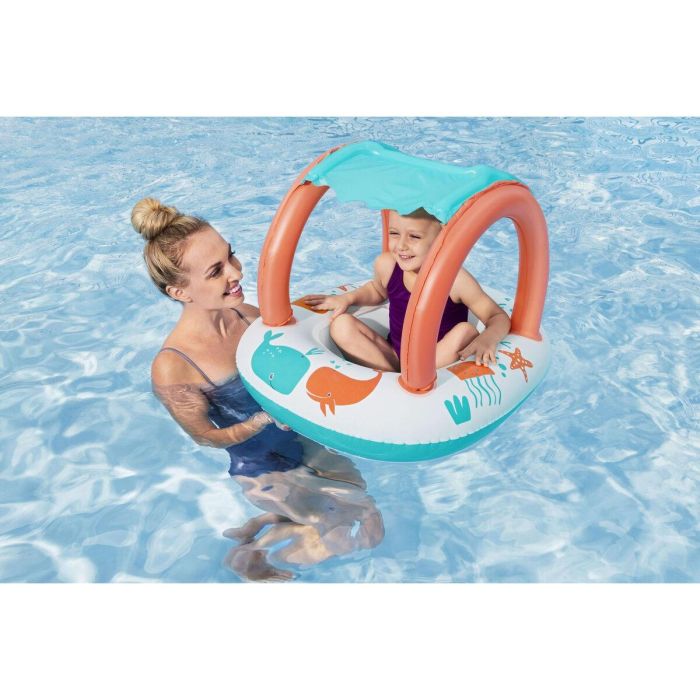 Bestway Barca Hinchable Infantil Confort 84x67 cm +3 Años Playa y Piscina 34203 2