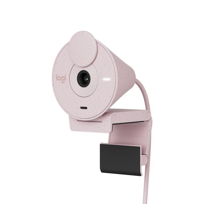 Webcam Logitech Brio 300 Rosado Full 1 Webcam Logitech Brio 300 Rosado Full 1