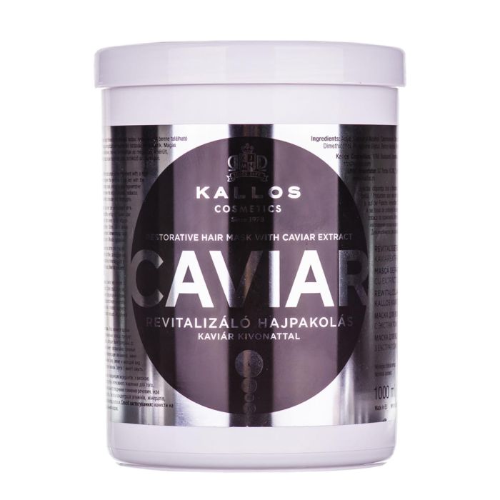 Mascarilla Capilar Reparadora Kallos Cosmetics Caviar 1 L