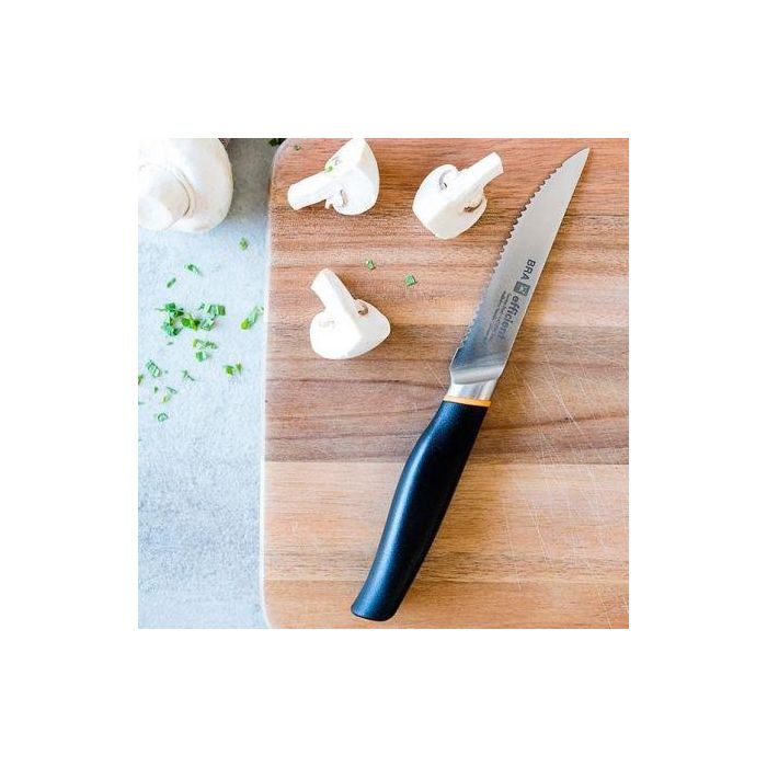 Cuchillo Mondador BRA A198001 Negro Gris Metal Acero Inoxidable