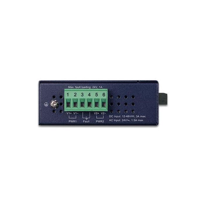 Planet 1000BASE-LX to 10/100/1000BASE-T 802.3at PoE+ Industrial Media Converter (SC,SM) -20km 1 Planet 1000BASE-LX to 10/100/1000BASE-T 802.3at PoE+ Industrial Media Converter (SC,SM) -20km 1