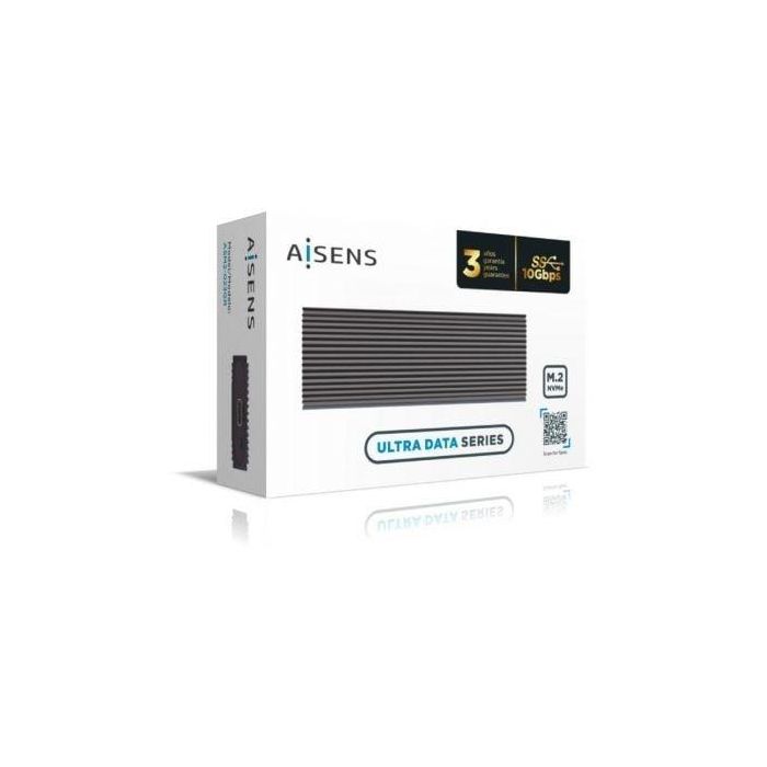 AISENS - Caja externa M.2 (NGFF) ASM2-023GR NVMe A USB3.2 GEN2, GRIS 4