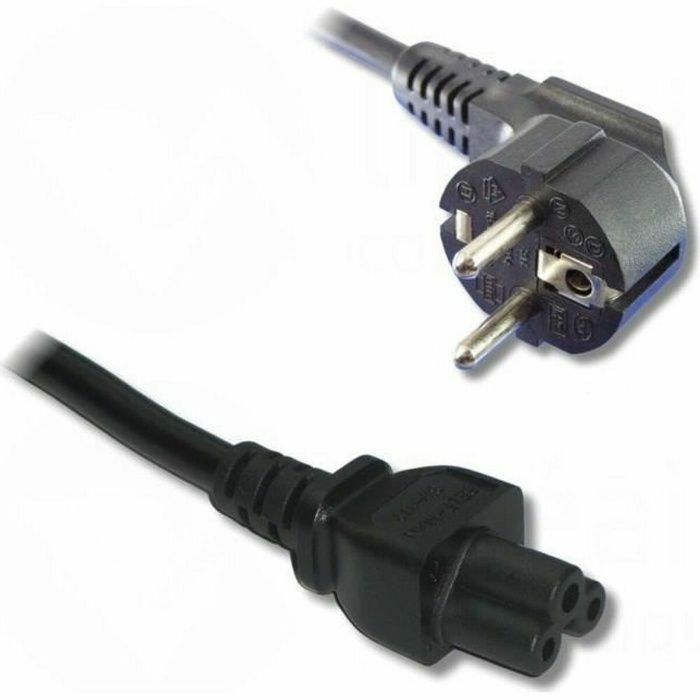 Lineaire EC217C Cable de Alimentación 2 Polos + Tierra Trébol 1.80m para PC y Laptops 220V/10A