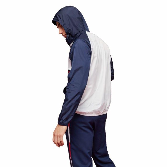 Chaqueta Deportiva para Hombre Tommy Hilfiger Colour-Blocked Azul oscuro 4