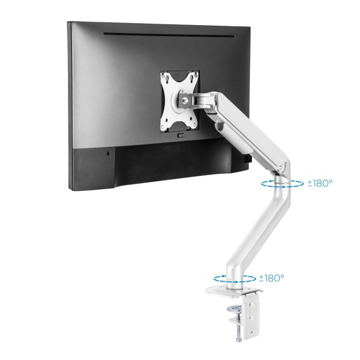 TooQ DB4032TNR-W Soporte de Mesa para Monitor 17-32" Brazo Regulable VESA 75x75 100x100 Giratorio Inclinable 9kg Blanco 3 TooQ DB4032TNR-W Soporte de Mesa para Monitor 17-32" Brazo Regulable VESA 75x75 100x100 Giratorio Inclinable 9kg Blanco 3