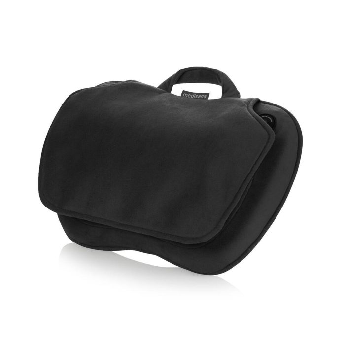 Medisana MC 850 Cojín de masaje Shiatsu para Cuello, Hombros, Espalda y Piernas con Función Calor, 2 Velocidades y Acolchado Flexible