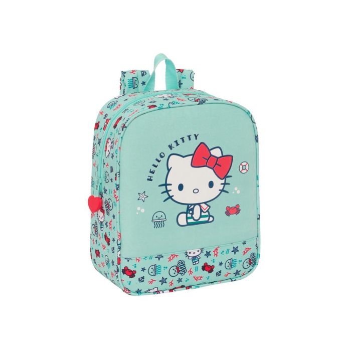 Mochila Infantil Hello Kitty Sea lovers Turquesa 22 x 27 x 10 cm