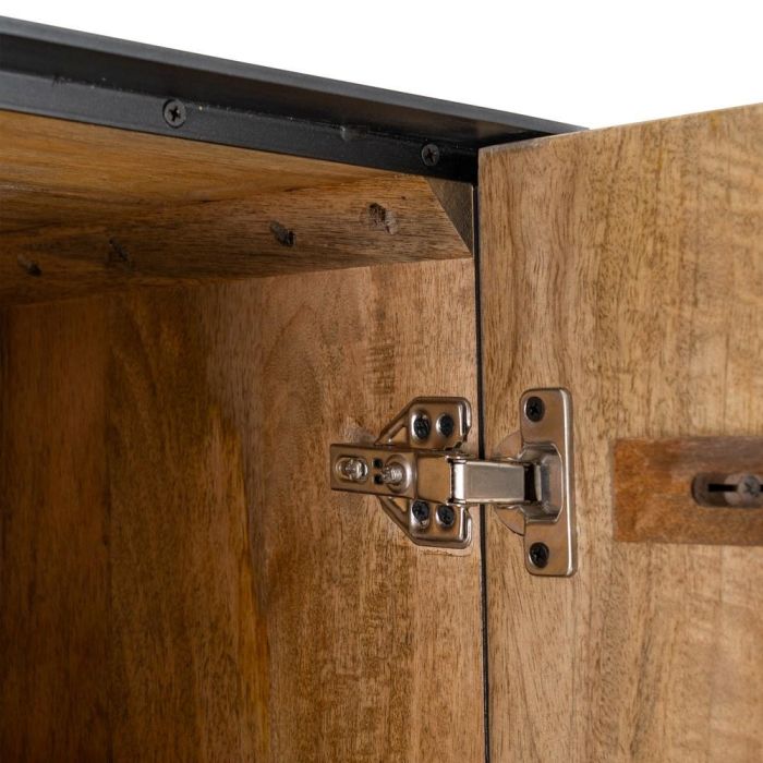 Mueble Auxiliar Natural Madera de Mango 60 X 44 X 181 cm