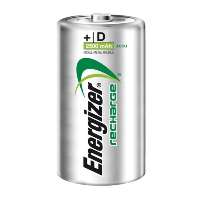 Pilas Recargables Energizer ENGRCD2500 1,2 V HR20 D2 1 Pilas Recargables Energizer ENGRCD2500 1,2 V HR20 D2 1